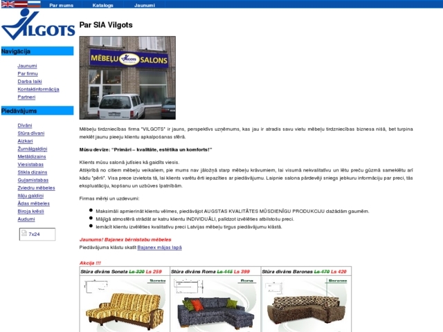 Vilgots, SIA